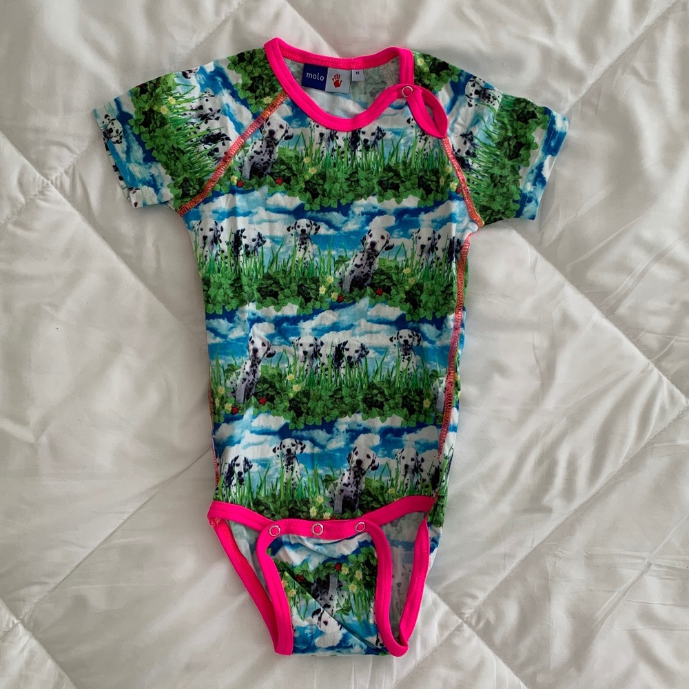 Vintage Onesie w/Dalmatians from Molo